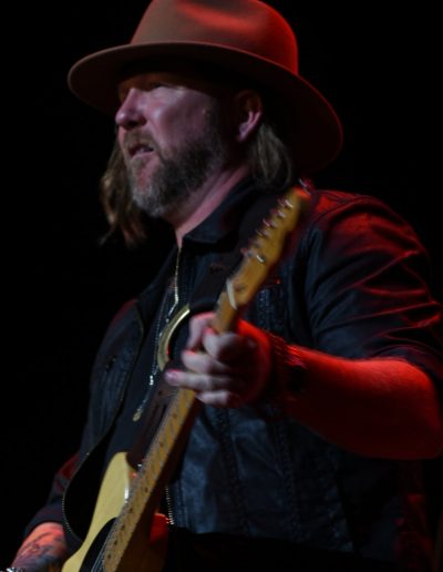Allman Betts Band Member on stage