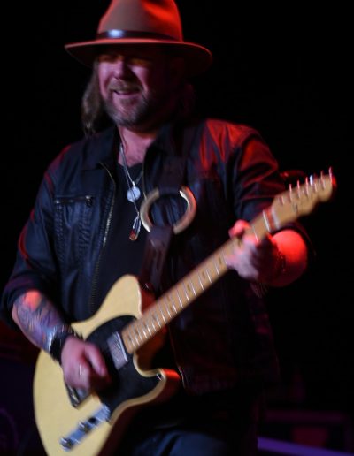 Allman Betts Band Member on stage