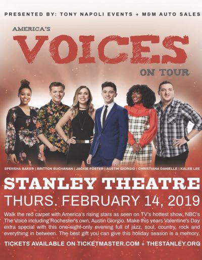 America's Voices on Tour Poster Art