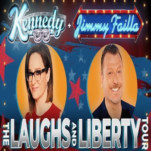 The Laughs & Liberty Tour Event Poster