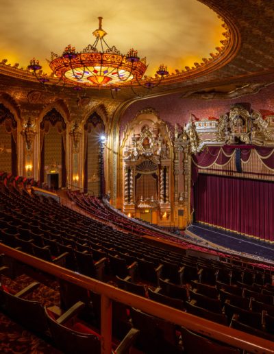 The Stanley stage from balcony