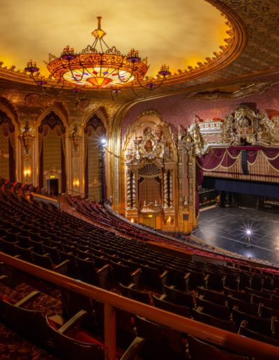 The Stanley stage from balcony