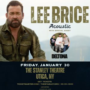 Lee Brice, With Deltona event poster